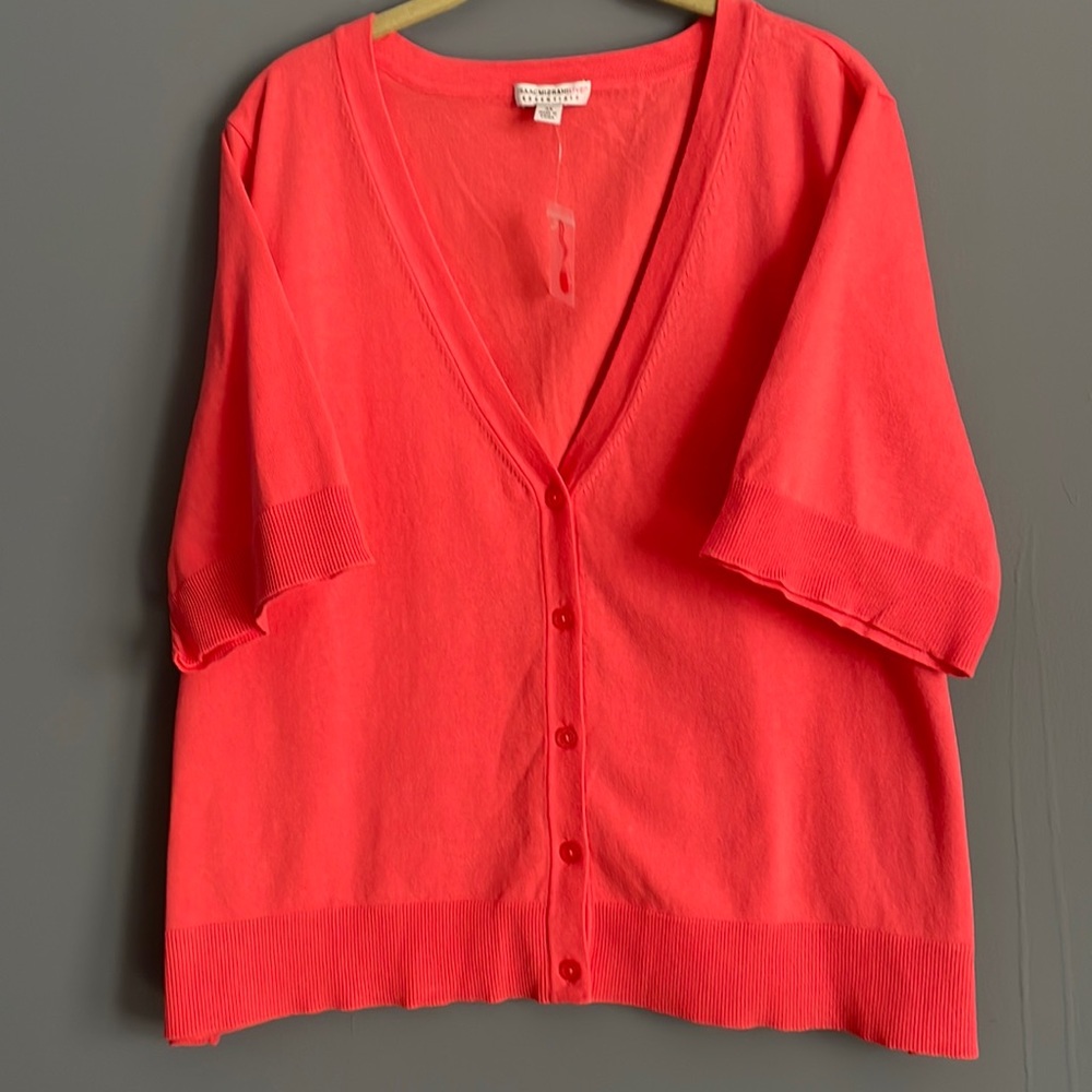 Coral sweater 3X